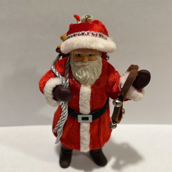 Hallmark 2008 Father Christmas Series 5th Ornament Keepsake Red White - Picture 2 of 9